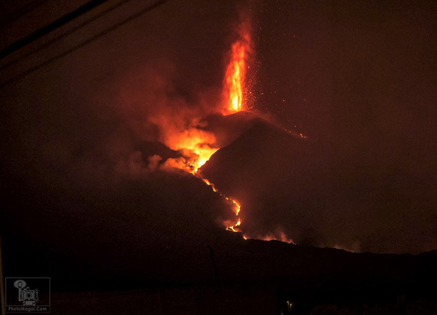 Visitando el volcán Sin Nombre de  Cumbre Vieja con mis cámaras Lumix.