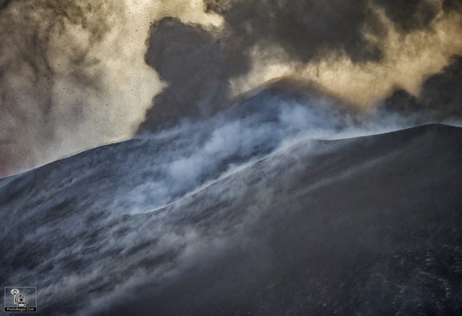 Visitando el volcán Sin Nombre de  Cumbre Vieja con mis cámaras Lumix.