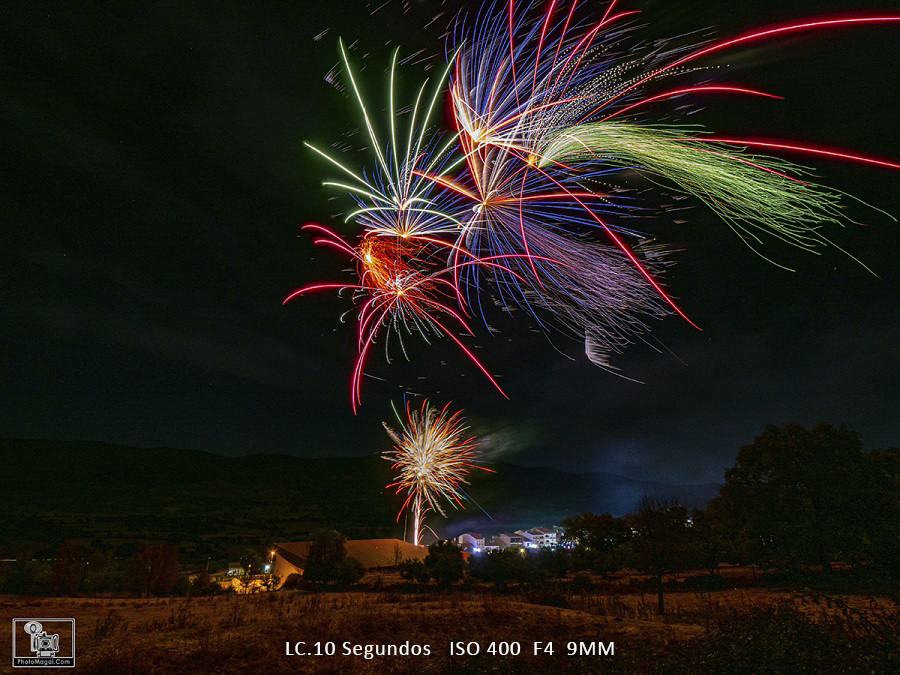 Lumix G90, una cámara para fotografía nocturna G90 Fuegos Artificiales 1 a