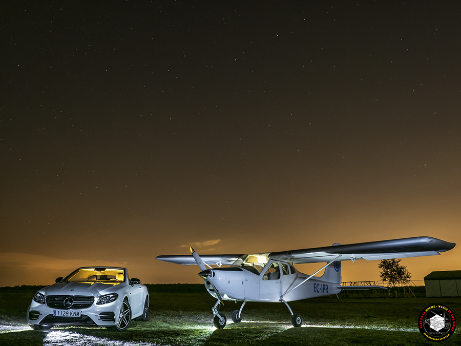 Curso de Fotografía Aeronáutica Nocturna en el Aeródromo de Casarrubios