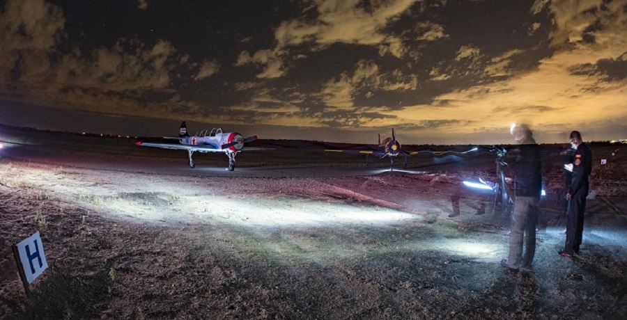 V Taller de Fotografía Aeronáutica Nocturna en el Aeródromo de Casarrubios 