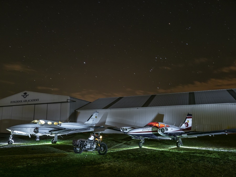 V Taller de Fotografía Aeronáutica Nocturna en el Aeródromo de Casarrubios 