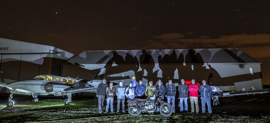 V Taller de Fotografía Aeronáutica Nocturna en el Aeródromo de Casarrubios 