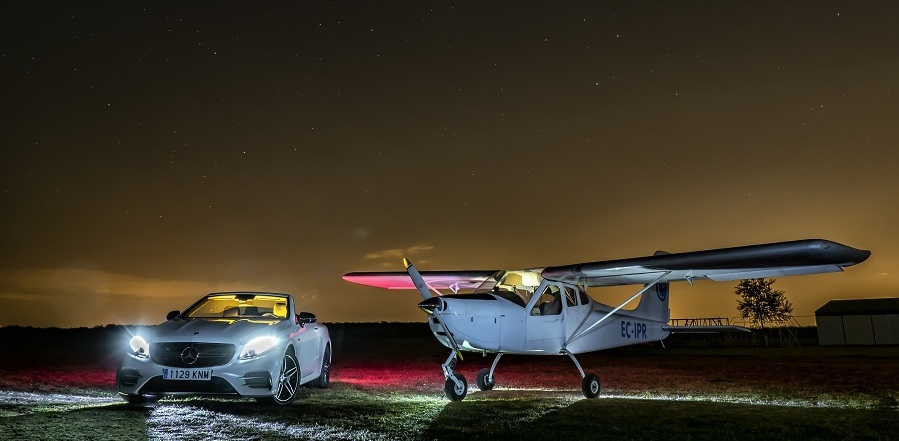 V Taller de Fotografía Aeronáutica Nocturna en el Aeródromo de Casarrubios 