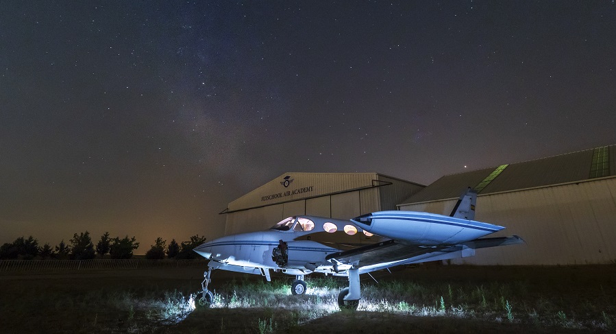 2o Taller de Fotografía Aeronáutica Nocturna en el Aeródromo de Casarrubios