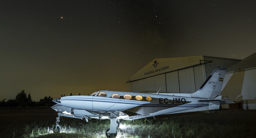 2o Taller de Fotografía Aeronáutica Nocturna en el Aeródromo de Casarrubios