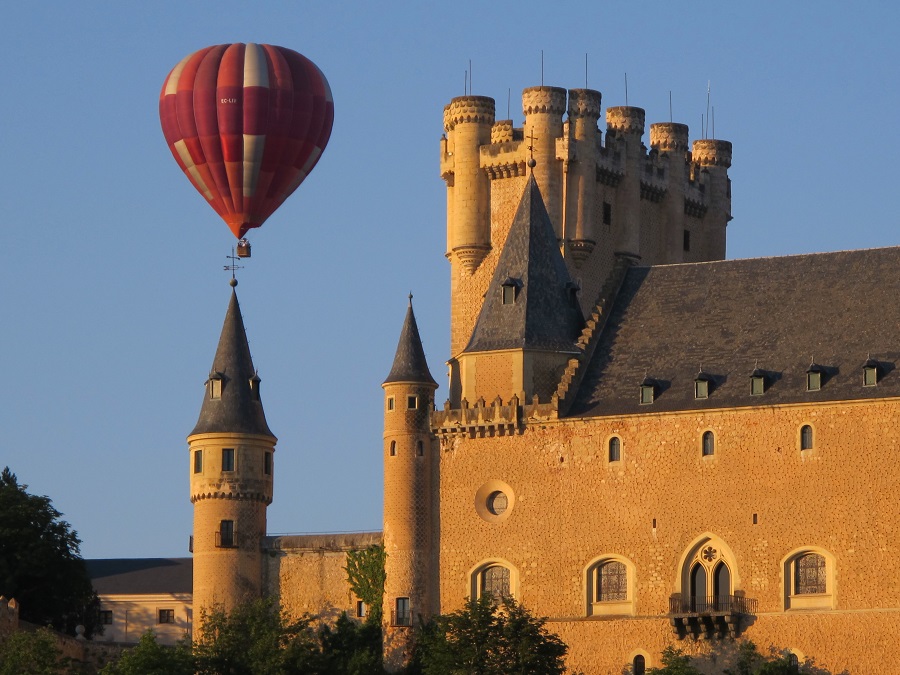 Taller de Fotografía en Globos en los cielos de Segovia