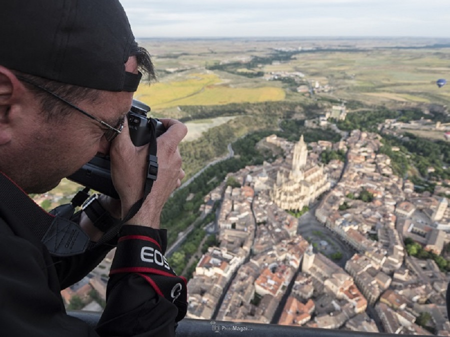 Taller de Fotografía en Globos en los cielos de Segovia