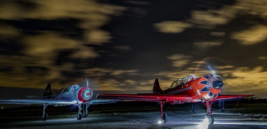 Taller de Fotografía Aeronáutica Nocturna en el Aeródromo de Casarrubios 